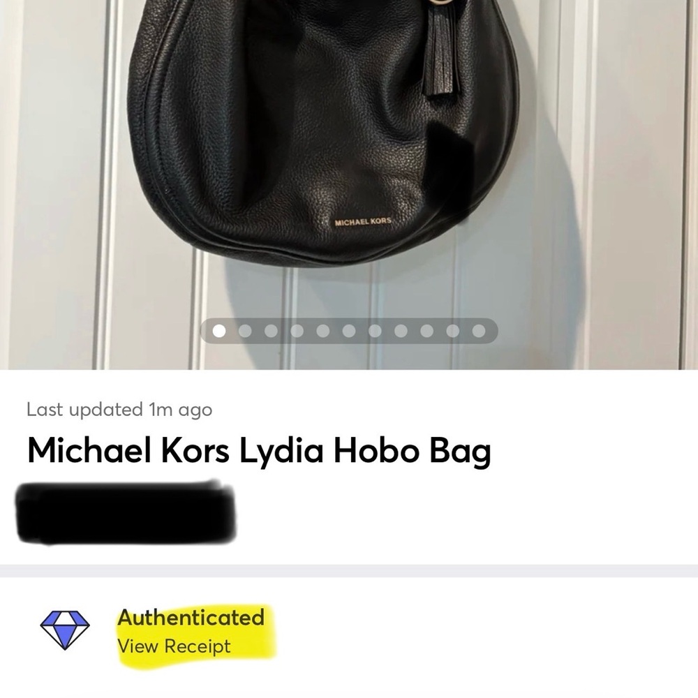 Michael Kors Lydia Hobo Bag - Picture 17 of 17